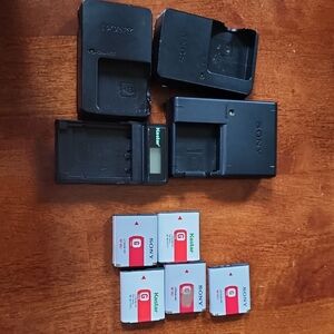 Sony Camera Battery & Charger Type G